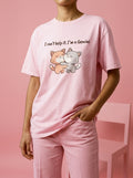 I can't help it. I'm a Gemini - Unisex garment-dyed heavyweight t-shirt