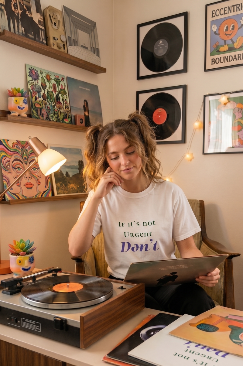 If it's not urgent. don't - Unisex garment-dyed heavyweight t-shirt